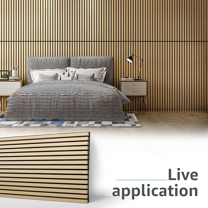 Art3d 2 Wood Slat Acoustic Panels - Image 6