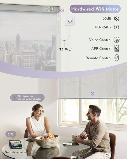 Graywind Motorized Roller Shades Compatible - Image 3