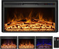 Electric Fireplace, Electric Fireplace Inserts, Recessed Fireplace Heater by KENTSKY