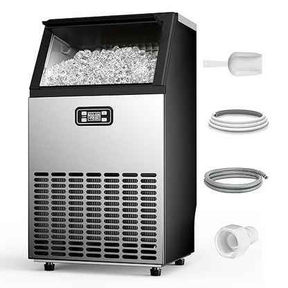 Commercial Ice Maker Machine by Feelfunn