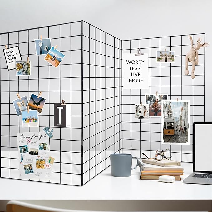 Koretech Grid Wall Panels 3 Pcs, Commercial Grade Gridwall Panels, Metal Grid - Image 7