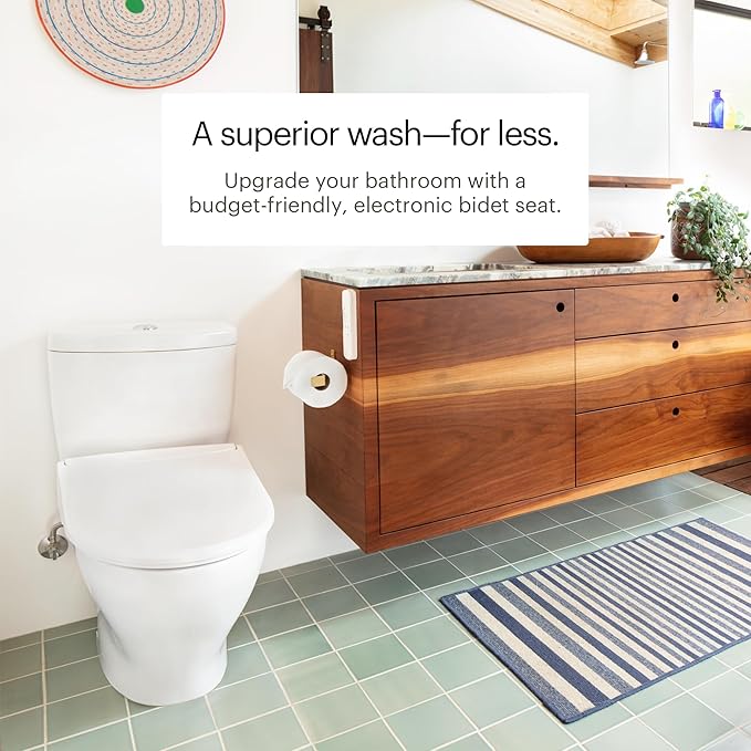 Brondell T44-RW Swash Thinline Electric Bidet Toilet Seat - Image 12