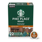 Starbucks K-Cup Coffee Pods, Medium Roast Hot or Iced Coffee, Pike Place Roast by StarbucksbyNespresso