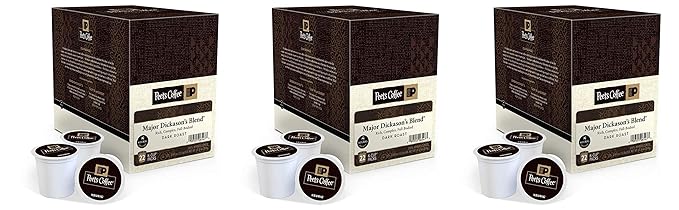 Peet's Coffee Major Dickason's Blend dark roast single serve capsules - Image 2