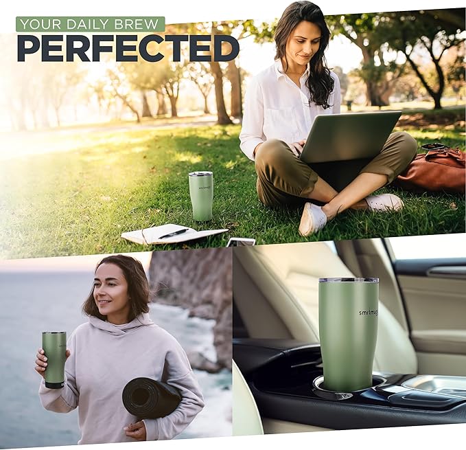 X Heated Coffee Mug 19 oz., 8 Hour Battery Life, Self-Heating, Adjustable Temp - Image 8