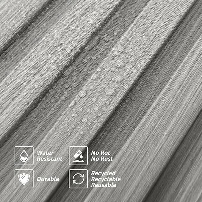 Art3d Slat Wall Panels, WPC Soundproof 3D Wall Paneling - Image 4