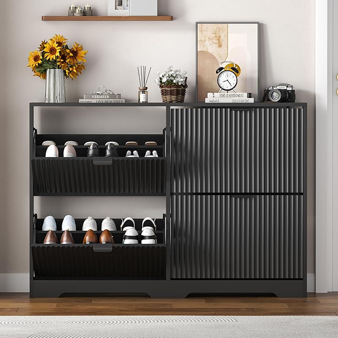 Shoe Cabinet Storage for Entryway - Image 3