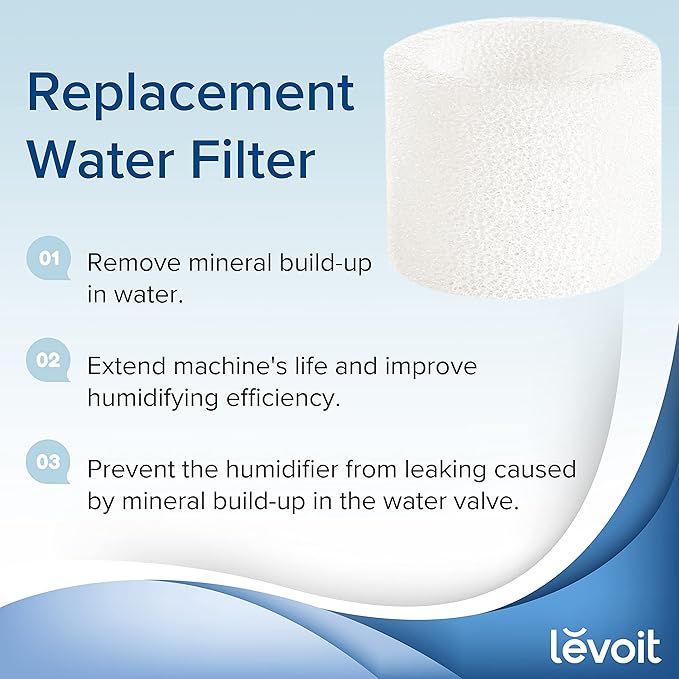 LEVOIT OasisMist Smart Cool and Warm Mist Humidifiers & 10-Pack Top Fill - Image 5