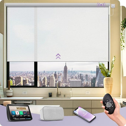 Graywind Motorized Roller Shades Compatible by Graywindbeyondshading