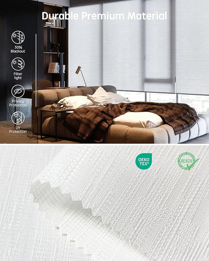 Yoolax Motorized Blinds with Remote, Smart Blinds - Image 6