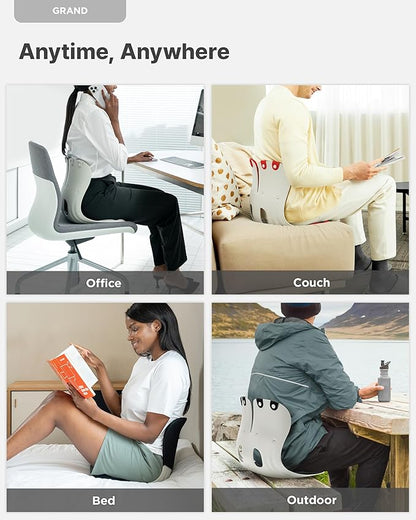 Curble GRAND 2PACK – Ergonomic Chair Back Support, Lumbar Support - Image 6