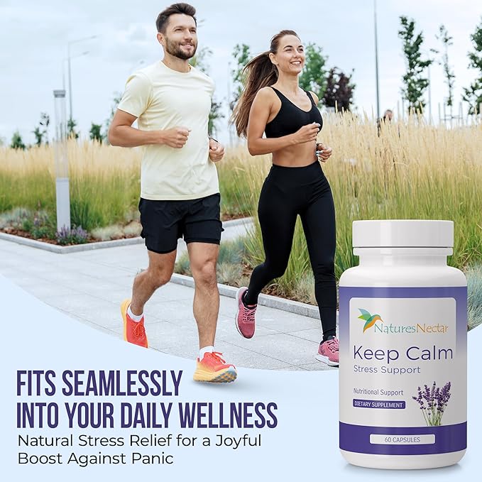 Nature's Nectar Anxiety and Stress Relief Supplements – Keep Calm Capsules - Image 5