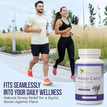 Nature's Nectar Anxiety and Stress Relief Supplements – Keep Calm Capsules - Image 5