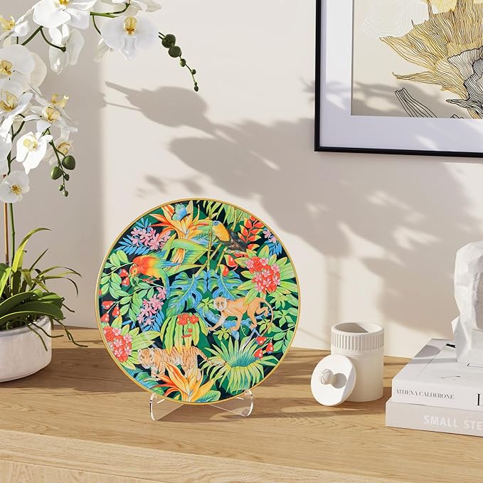 Dooiclear 5 Pack Acrylic Display Stand, Plate Stand - Image 7
