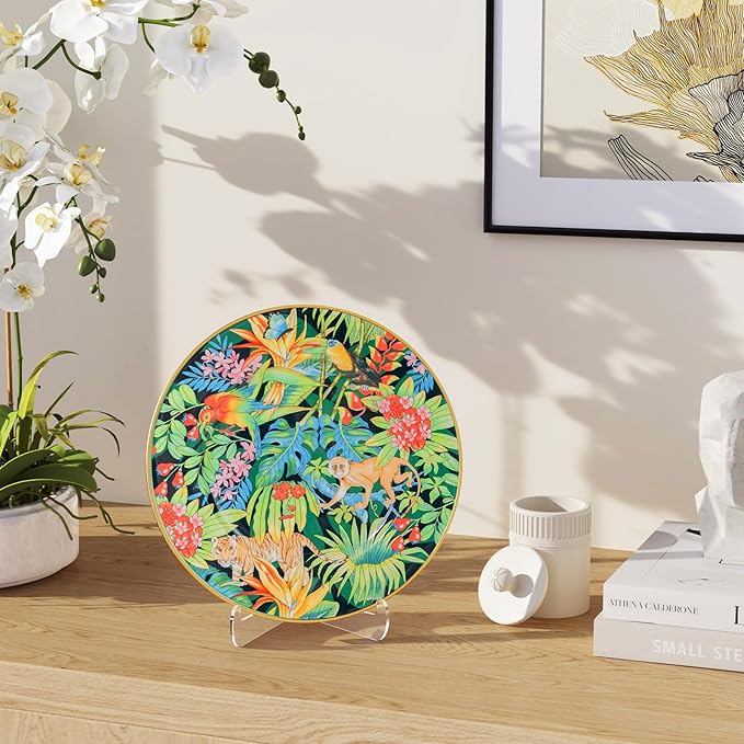 Dooiclear 5 Pack Acrylic Display Stand, Plate Stand - Image 6