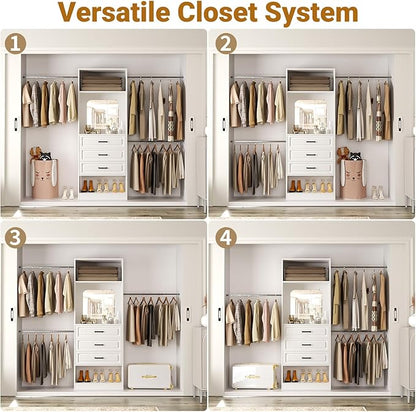 Unikito 48" W - 96” W Closet System - Image 5