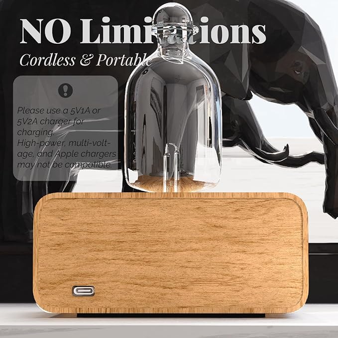 Aria Retro Glass Essential Oil Diffuser - Image 5