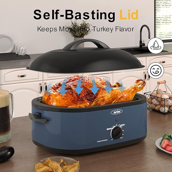 Sunvivi Roaster Oven, Electric Roaster Oven - Image 3