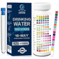 All-New 18 in1 Drinking Water Test Kit-125 Water Quality Test Strips by DIPSTIK