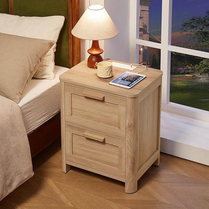 Joaxswe Farmhouse Nightstand - Image 7