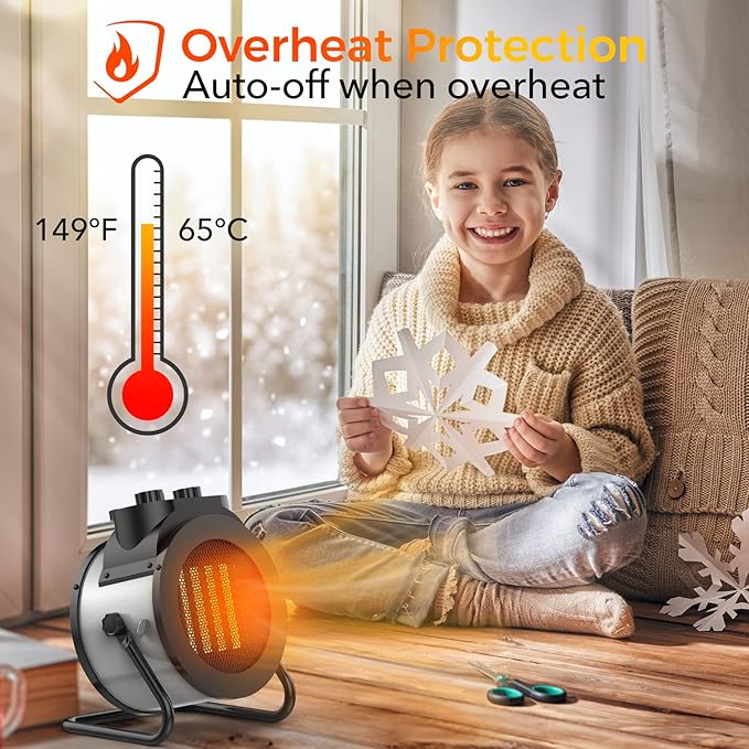 1500W Electric Space Heater - Image 5