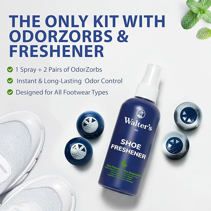 Shoe Deodorizer Spray & Odor Eliminator Kit - Image 2