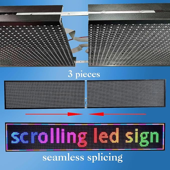 P10 Outdoor Led Sign Programmable Scrolling Digital Display Screen Message - Image 8