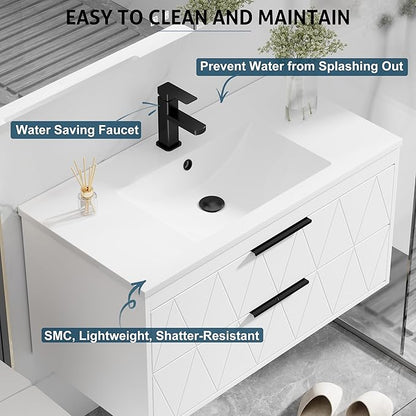 eclife 36" Bathroom Vanities Cabinet - Image 4