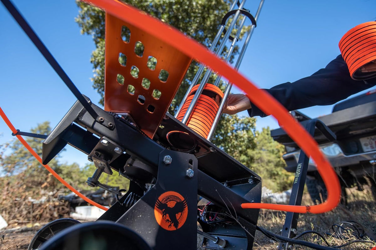 Do All Outdoors Raven - 75 Clay Automatic Clay Pigeon Thrower - Portable Skee...