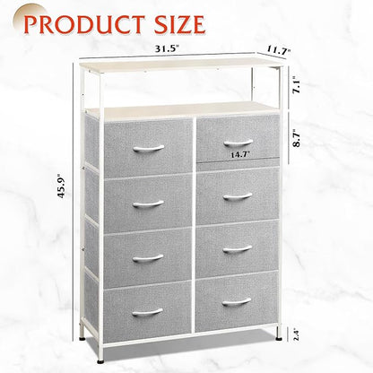 WLIVE Fabric Dresser for Bedroom - Image 3