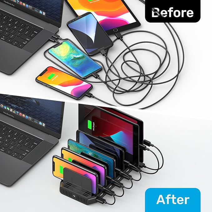 【10PCS】 Unitek Multi Charging Station, 10-Port USB Charger - Image 7