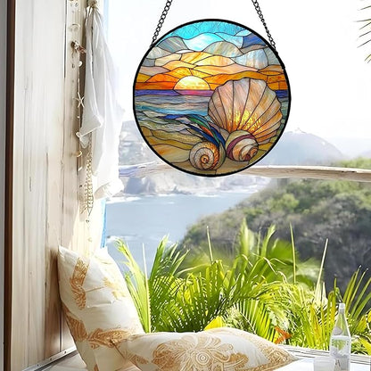 AMDERVEN Stained Glass Window Hanging - Image 4