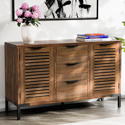 Bme Millie Premium Solid Wood Sideboard Storage Cabinet by Bme