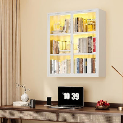 Bathroom Wall Cabinet Over Toilet, Metal Laundry Room Cabinets Wall Mounted - Image 3