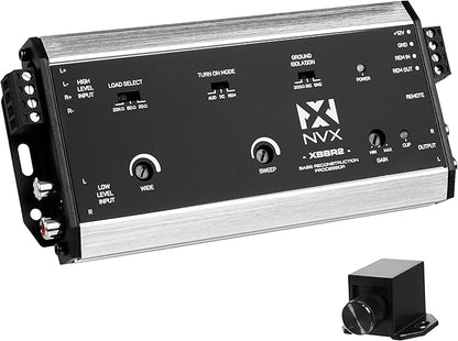 NVX XBBR2 X-Series 2-Channel Bass Restoration Processor and Line Output by NVX