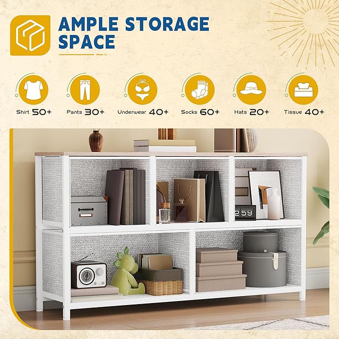 DWVO 5 Dresser for Bedroom, Storage Dresser - Image 5