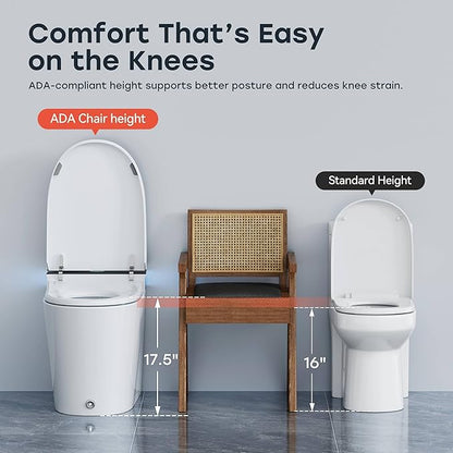 HOROW Artistic Bidet Toilet, Smart Toilet - Image 6