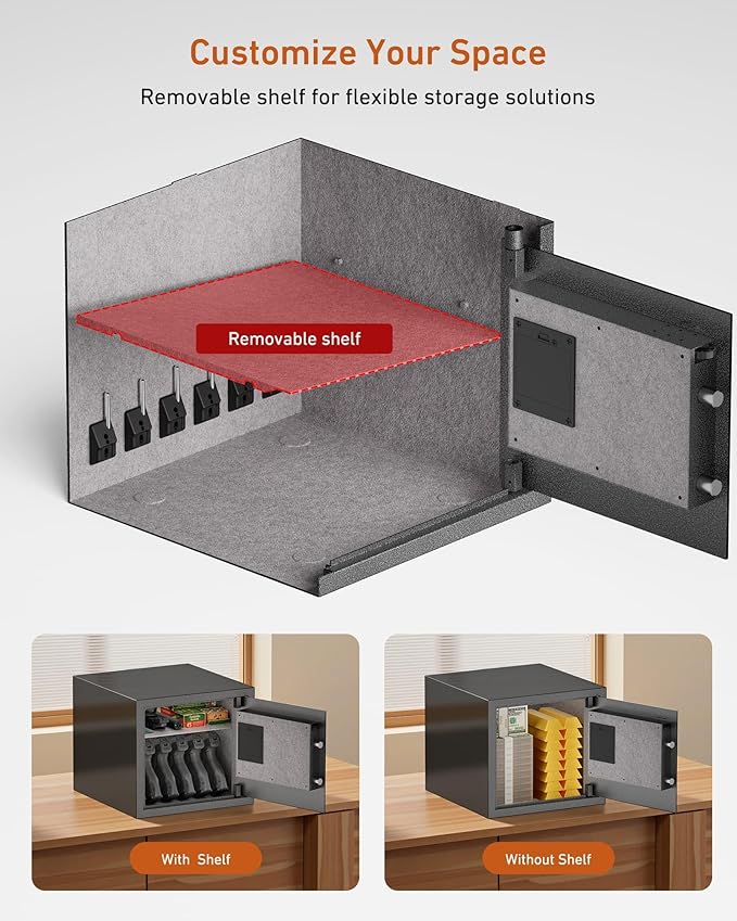 Billconch Smart Gun Safe for Multiple Pistols - Image 6