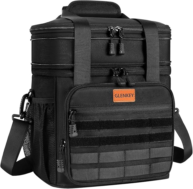 Tactical Insulated Lunch Bag Lunch Box by GLENKEY