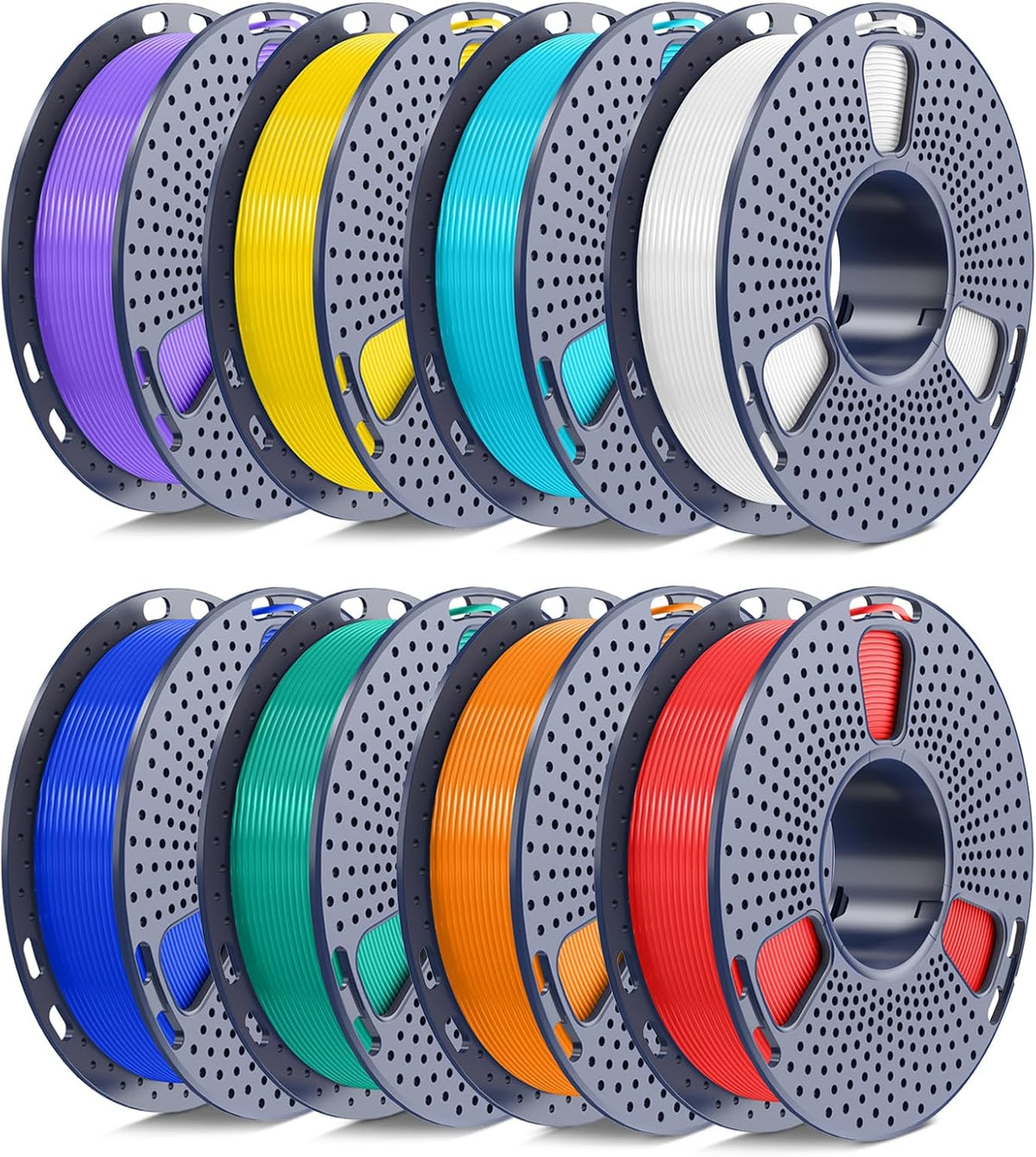 sunlu pla filament 1.75mm, 250g spool bundle, 3d, main product view