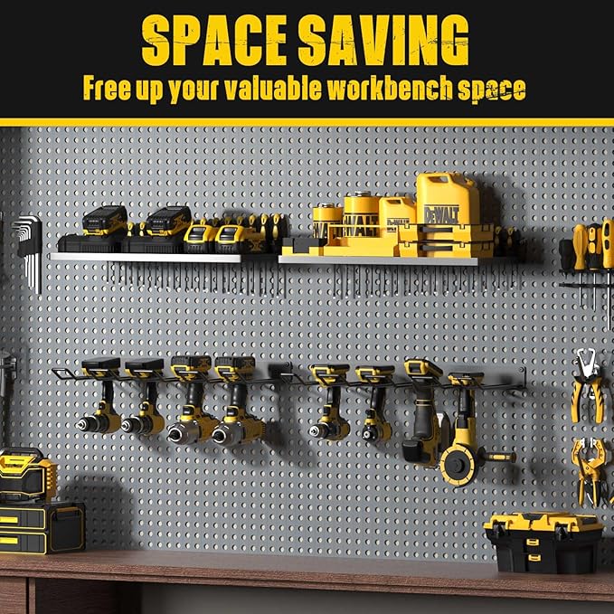 Power Tool Organizer Wall Mount, Heavy Duty Tool Organizers and Storage - Image 7