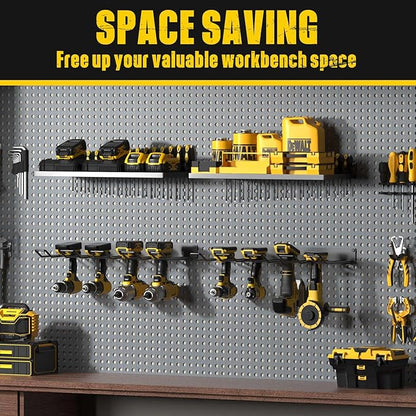 Power Tool Organizer Wall Mount, Heavy Duty Tool Organizers and Storage - Image 7