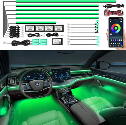 Acrylic Interior Car LED Strip Light, AMKI Car Neon Light by AMKI