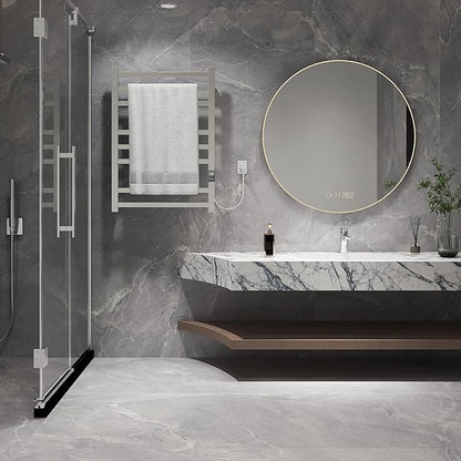 8-Bar Electric Heated Towel Warmer, Fast Heating - Image 7