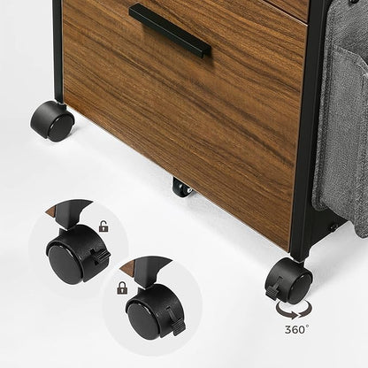 EUREKA ERGONOMIC 2-Drawer Mobile File Cabinet - Image 6