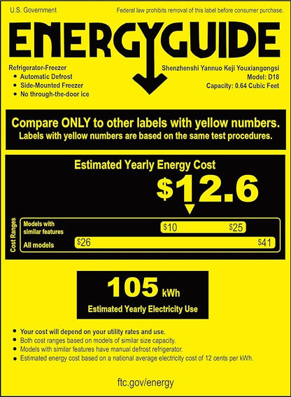 EENOUR D18 12 Volt Car Refrigerator, Portable Freezer - Image 9