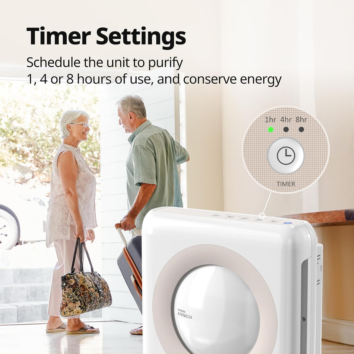 coway air purifier for home up to 1,748ft², view 9