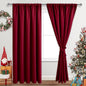 JIUZHEN Christmas Blackout Curtains by JIUZHEN