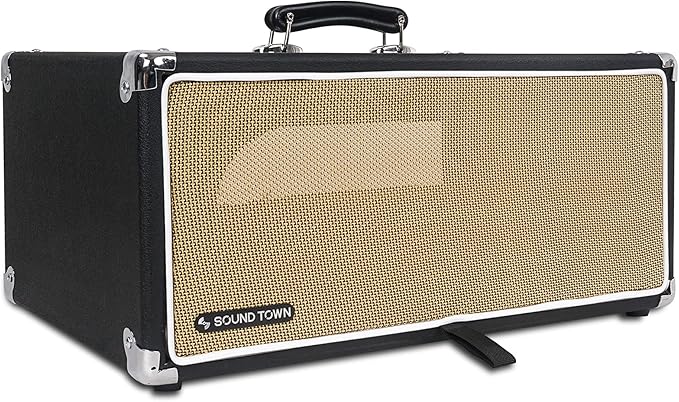 Sound Town Vintage 4U Amp Rack Case, 12.5" Depth - Image 2