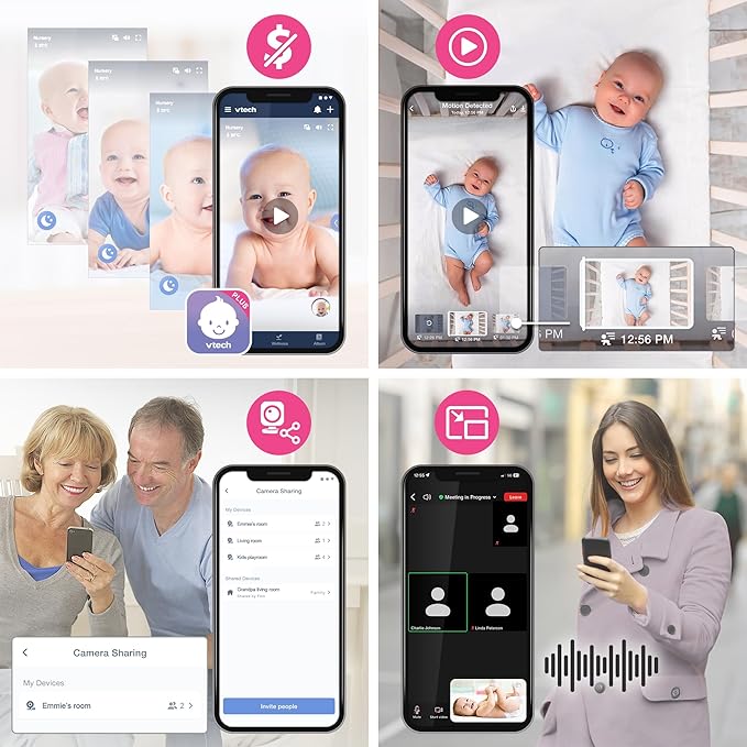 VTech Smart WiFi Baby Monitor - Image 3